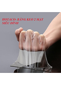 Băng keo dán cường lực, keo dán 2 mặt siêu dính dùng phụ kiện ô tô, vật dụng gia đình
