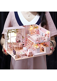 Mô hình nhà DIY Doll House Cuộc Sống Yên Bình Tranquil Life Kèm Mica Chống bụi