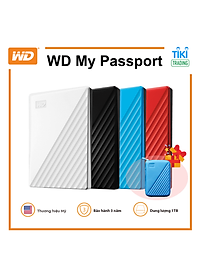 Combo ổ cứng di động WD My Passport + hộp chống sốc ( màu ngẫu nhiên ) – Hàng Chính Hãng