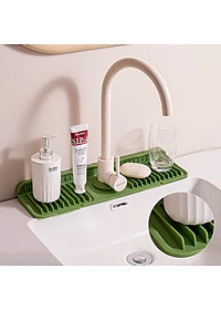 Miếng thoát nước silicon lót vòi rửa chén, tấm thoát nước silicon bồn rửa chén