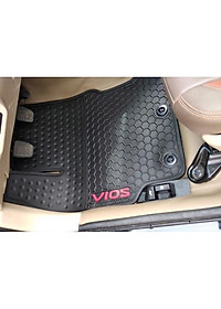 Thảm lót sàn cao su cho xe Vios 2019-2021 cao cấp