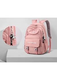 Balo nữ sinh đi học không thấm nước cao cấp phong cách hàn quốc 15.6"