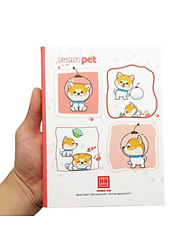 Vở Class Funny Pet - 4 Ly Ngang 200 Trang 58gsm - Hồng Hà 0443 (Mẫu Màu Giao Ngẫu Nhiên)