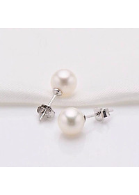 Bông Tai Nụ Ngọc Trai 1863 - Bạc