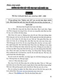 Những Bài Văn Đạt Giải Quốc Gia Cấp Tiểu Học (Dùng Chung Cho Các Bộ SGK Hiện Hành) 