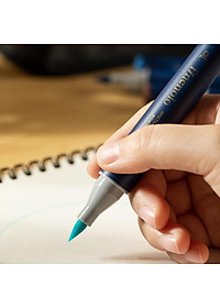 Bút Màu Marker Chuyên Nghiệp Hai Đầu Kèm Túi Vải Và Đế Họa Cụ Vẽ Tranh Cao Cấp Finenolo Deli - Phù Hợp Tô Màu Vẽ Tranh Manga Anime - EC184