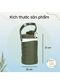 Bình giữ nhiệt nóng lạnh 1L Việt Nhật, Bình đựng nước, đựng trà bảo quản nhiệt độ tốt