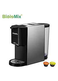 Máy pha cà phê 3 trong 1 phiên bản cao cấp BK-513 thương hiệu BioloMix - HÀNG NHẬP KHẨU