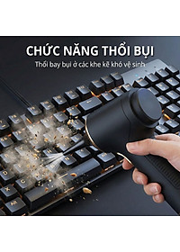 Máy Hút Thổi Bụi Không Dây MK367 kèm phụ kiện hút bụi - Hàng chính hãng