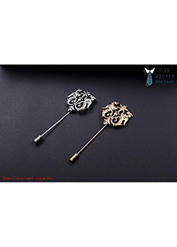 Ghim cài áo vest, Phụ kiện cài áo chú rể nhiều mẫu - Tien Nguyen