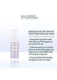 Dung Dịch Vệ Sinh Phụ Nữ Nhật Bản Sweet Body Delicate Wash