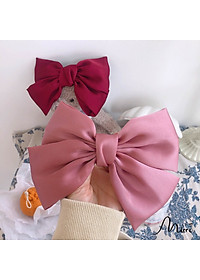 Cặp tóc nơ phong cách Hàn Quốc cực xinh, kẹp nơ sau dễ thương KT13 được các bạn nữ cực kỳ yêu thích 