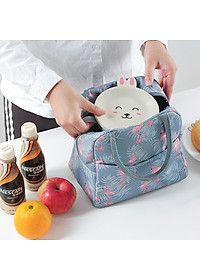 Túi Đựng Hộp Cơm Cao Cấp. Túi Giữ Nhiệt Đa Năng Nhiều Lớp . Túi Chống Tỏa Nhiệt, Dày Dặn, Phong Cách Hàn Quốc Thời Trang Hiện Đại - PaKaSa ( Họa tiết , màu sắc ngẫu nhiên)