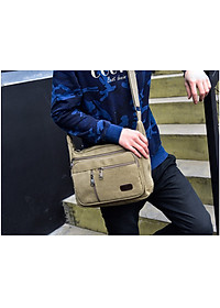 Túi đeo chéo nam vải canvas cao cấp phong cách mới