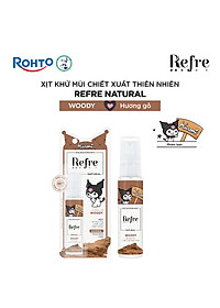 Xịt khử mùi Refre x Kuromi Natural/Whitening Perfume 30ml