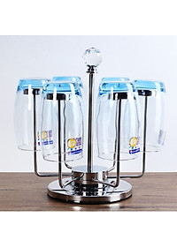 Giá Úp Cốc Đẹp Để Bàn, Giá Để Cốc Chén Inox Cao Cấp Chính Hãng MINIIN Xoay 360 Độ Sang Chảnh Và Tiện Dụng