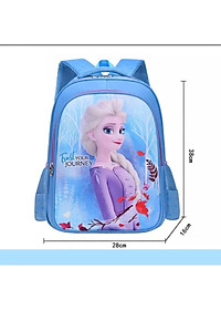 Balo công chúa Elsa Anna ba lô cho bé gái Frozen 2 cặp đi học siêu nhẹ size tiểu học