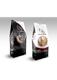 Cà Phê Hạt Robusta Việt Nam – Pha Máy – Gói 500Gr ( Nguyên Hạt) Hương Vị Cân Bằng Mùi Thơm Nhẹ, Vị Êm Thương Hiệu Rovina Coffee