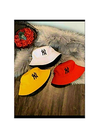 Mũ bucket nam nữ nón tai bèo thêu chữ cực xinh, mũ quốc dân vành tròn vải thoáng khí, chất vải cotton dày mịn