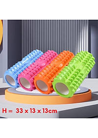 Con lăn Foam Roller massage có gai 33cm giãn cơ tập Gym, Yoga, thể hình miDoctor