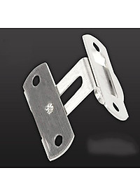 Chốt Khóa Cài Cửa Góc Vuông 90 Độ Bằng Thép Không Gỉ