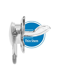 [ PV22006 - Hồng ] Set 2 ty ngậm phát sáng dạ quang Prevent chỉnh nha, chống vẩu Dr.Brown's ( 6-18m )