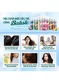 Dầu Gội Khô Batiste 200ml Dry Shampoo Gội khô Anh Chính Hãng 100% UK