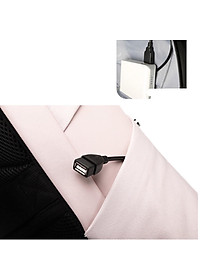 BALO ĐỰNG LAPTOP, MACBOOK  CHỐNG NƯỚC, CHỐNG SỐC, CHỐNG TRỘM CÓ CỔNG USB SẠC ĐIỆN THOẠI