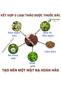 Mặt Nạ Đắp NGŨ HOA HẠT 200g Quyên Lara - Giúp Mờ Nám, Sạch Mụn, Tàn Nhang, Trắng Da, Cân Bằng Độ Ẩm Cho Da, Làm Mát Da, Chống Dị Ứng