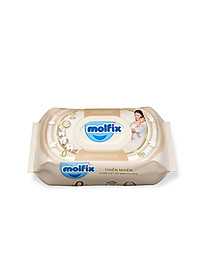 Khăn ướt Molfix Thiên nhiên Sơ Sinh Dịu Nhẹ - Gói 100 miếng