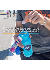 Viên Sủi GU ENERGY Hydration Drink Tabs - Ống 12 Viên - Bổ Sung Nước Và Điện Giải Khi Hoạt Động Thể Thao - Ống 12 viên
