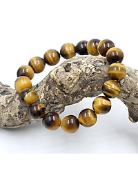 Vòng Tay Đá Mắt Hổ Vàng 10MM