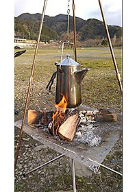 Chạc treo nồi dã ngoại Campingmoon MS-105-BRZ (chạc 3 chân)