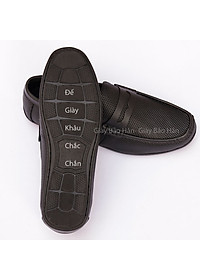 Giày Lười Moca Nam Da Bò Khâu Đế Chắc Chắn GL-66