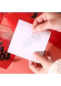 Băng keo dán 2 mặt trong suốt siêu dính treo đồ (Hộp 60 miếng)