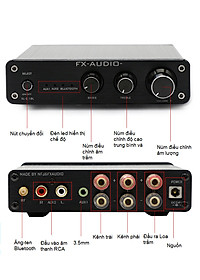 Bộ Khuếch Đại Âm Thanh Kỹ Thuật Số Fx-Audio Xl-2.1Bl 2.1 Kênh Bluetooth 4.0