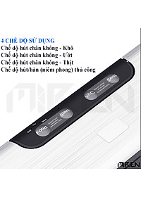 Máy Hút Chân Không Thực Phẩm Vacumm Sealer Đa Năng Hàn Miệng Túi Cao Cấp – Chế Độ Hút Khô, Ướt, Thịt & Chế Độ Hút, Seal Thủ Công Cho Thực Phẩm Rau Củ Quả. Hạt, Bột, Mềm Tùy Chọn. Hàng Chính Hãng