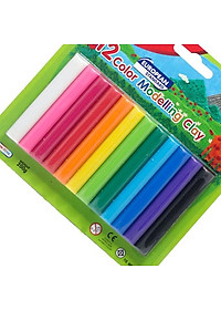 Sáp Nặn Học Tập 12 Màu Thường SMARTKIDS SK-BL12R
