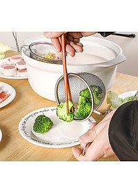 Vợt nhúng/ Rây lọc thực phẩm inox Echo Misokoshi - Hàng nội địa Nhật Bản |#Mẫu Mới| |#Dụng cụ nhà bếp đa năng|