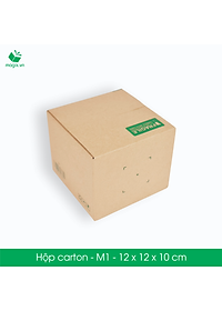 M1 - 12x12x10 cm - 100 Thùng hộp carton