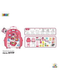 Bộ Đồ Chơi Nhập Vai BOWA 8777P - Cặp Nhà Bếp 34 Chi Tiết