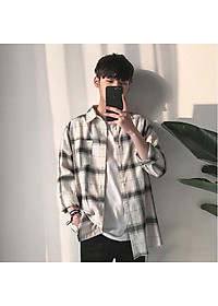 Áo Sơ Mi Caro Dạng Khoác Thời Trang Nam Nữ TS001 Chất Vải Cao Cấp Mềm Mại Thấm Hút Mồ Hôi