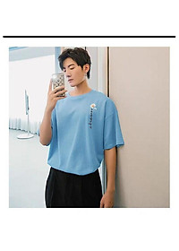 Áo thun ngắn tay không cổ ️Áo thun Stee cúc signature ️ ️chất vải cotton chất mịn tốt PhillipStore