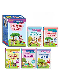 Combo hộp kỹ năng sống cho học sinh - Tớ là người tự lập (Trọn bộ 5 cuốn)