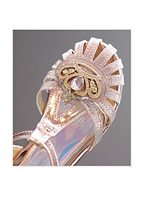 Giày dép sandal công chúa elsa cho bé gái size 26-36 hàng Quảng Châu cao cấp