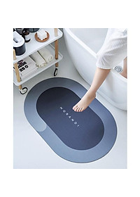 Thảm lau chùi chân siêu thấm hút nước 4 lớp để cửa chống trượt chất liệu dẻo mềm mại