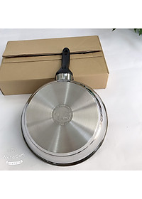 Bộ Nồi inox 304 Và Chảo Chống Dính Inox 430 Bếp Từ 3 Đáy Fivestar 5 Món Nắp inox
