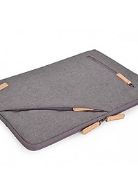 Túi chống sốc Laptop 13 inch AGVA Urban Denim - Kích thước Ngang 34 x Rộng 1.5 x Cao 25 cm - Mã LTB262GRE (Xám) - Túi chính hãng bảo hành 2 năm