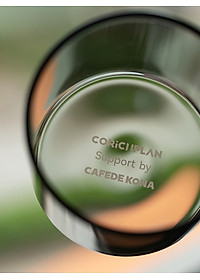 Ly thủy tinh uống trà cà phê 360ml CAFE DE KONA