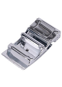 HC9410 - Đầu khóa da đà điểu Huy Hoàng 4 phân đầu trắng màu nâu đất